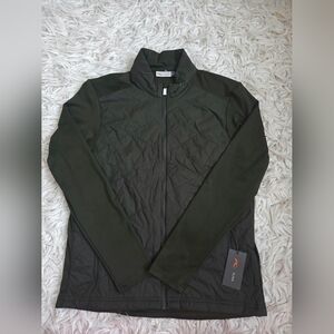 Men's Green Quilted Jacket